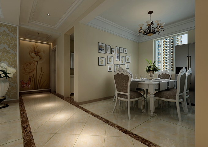 餐厅过道效果图